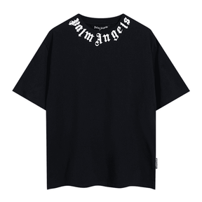 Camiseta Palm Angels Neck Logo Black