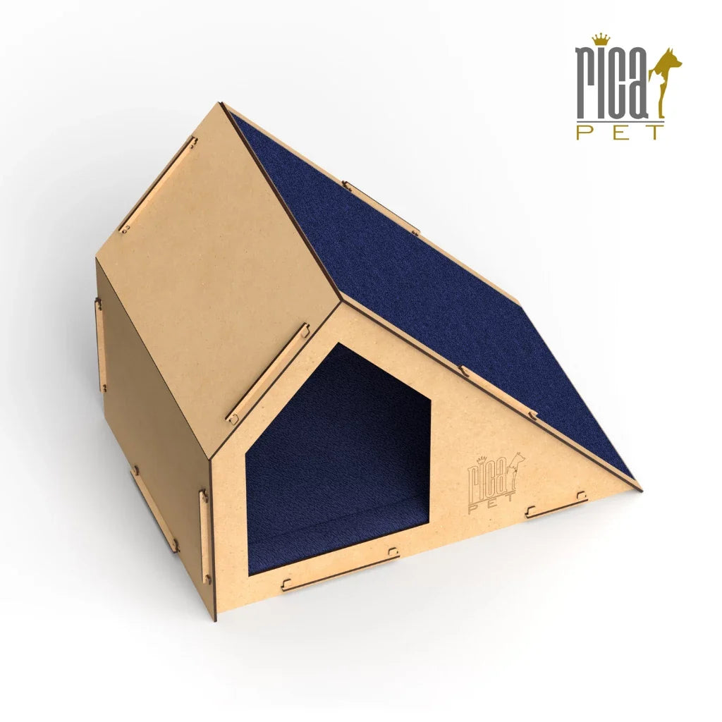 Toca pet com Rampa para Gato e Cachorro | Toca Rica Luxo