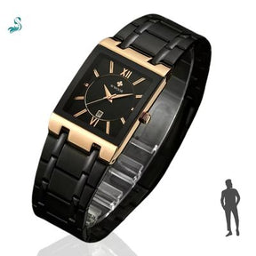 Relógio Casual UNI Diamond  Wwoor  -  Original