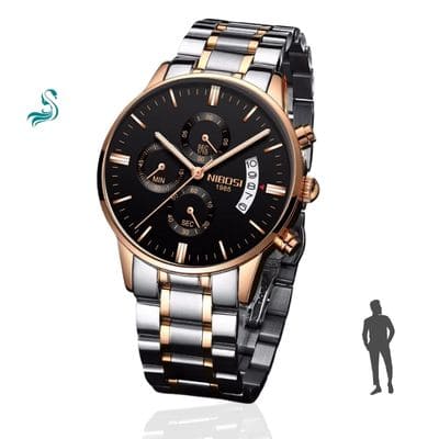 Relógio Casual Masculino Anti Risco SAAT