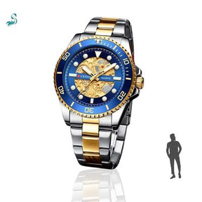 Relógio Casual Masculino Curren Edição especial - Aço inoxidável