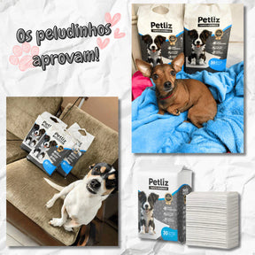 Tapete Higiênico Descartável para Cachorro | Tapete Higiênico Petliz