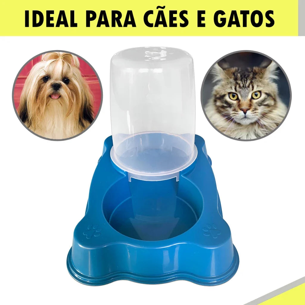 Comedouro/Bebedouro Dupla Função para Cães e Gatos | Comedouro/Bebedouro Duplex™