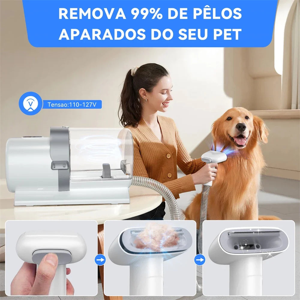 Aspirador Multifuncional para Cachorro e Gato 7 em 1 | Superven™
