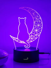 Luminária Decoração Gatinho na Lua | CatonMoon™