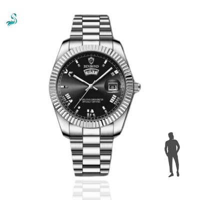 Relógio Masculino Aço Inoxidável Royal