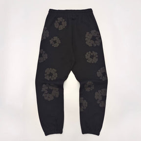 Calça Denim Tears Cotton Wreath Black Monochrome