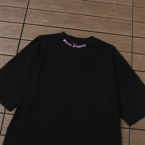 Camiseta Palm Angels Double Logo Oversized