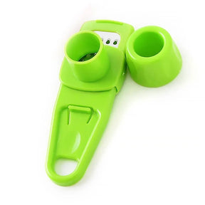 1pc multifuncional triturador de alho moedor manual gengibre cortador de alho descascador de alho imprensa gadgets de cozinha cozinhar - Tudo Tem