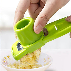 1pc multifuncional triturador de alho moedor manual gengibre cortador de alho descascador de alho imprensa gadgets de cozinha cozinhar - Tudo Tem