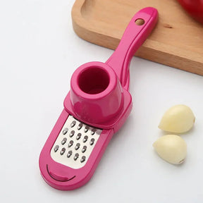 1pc multifuncional triturador de alho moedor manual gengibre cortador de alho descascador de alho imprensa gadgets de cozinha cozinhar - Tudo Tem
