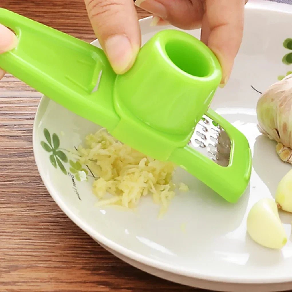 1pc multifuncional triturador de alho moedor manual gengibre cortador de alho descascador de alho imprensa gadgets de cozinha cozinhar - Tudo Tem