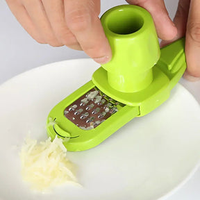 1pc multifuncional triturador de alho moedor manual gengibre cortador de alho descascador de alho imprensa gadgets de cozinha cozinhar - Tudo Tem