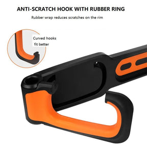 1pc rack de montagem na parede da bicicleta mtb estrada armazenamento fixo pendurado gancho suporte suporte ciclismo fivela estacionamento - Tudo Tem