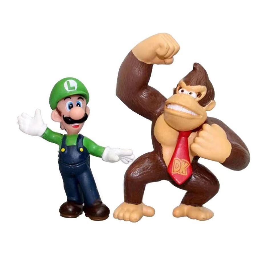 Super Mario Bros - Miniaturas + Estojo de Brinde