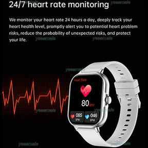 2024 smarthwhatch bluetooth responde chamada - relógio inteligente completo - fitness rastreador smartwatch - Tudo Tem