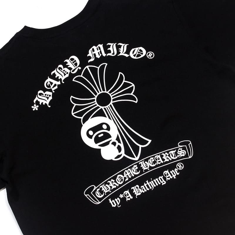 Camiseta BAPE x Chrome Hearts Baby Milo