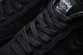 Stussy x Nike Air Force 1 Triple Black