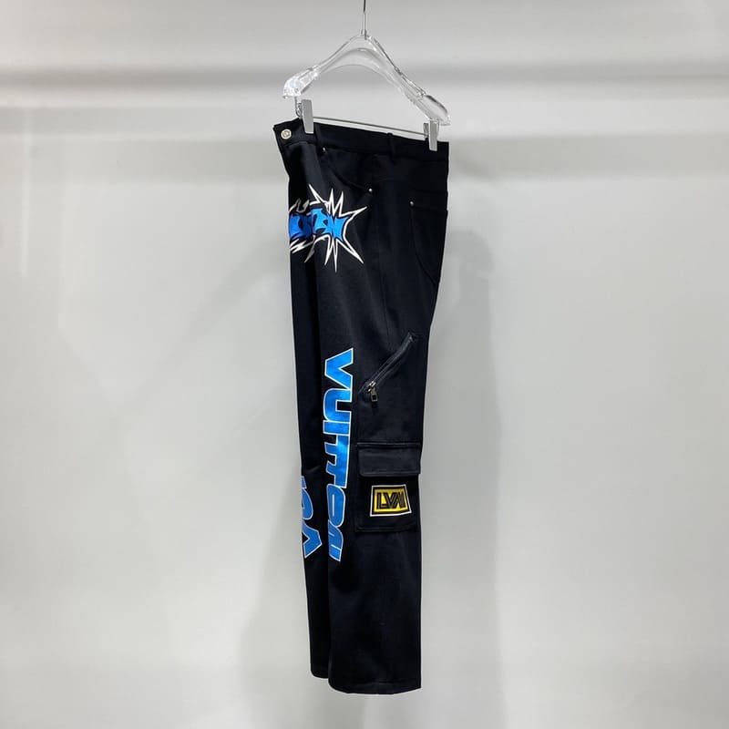 Calça Louis Vuitton Printed Denim