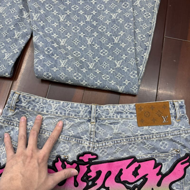 Calça Louis Vuitton Baggy Denim Pants "Indigo"