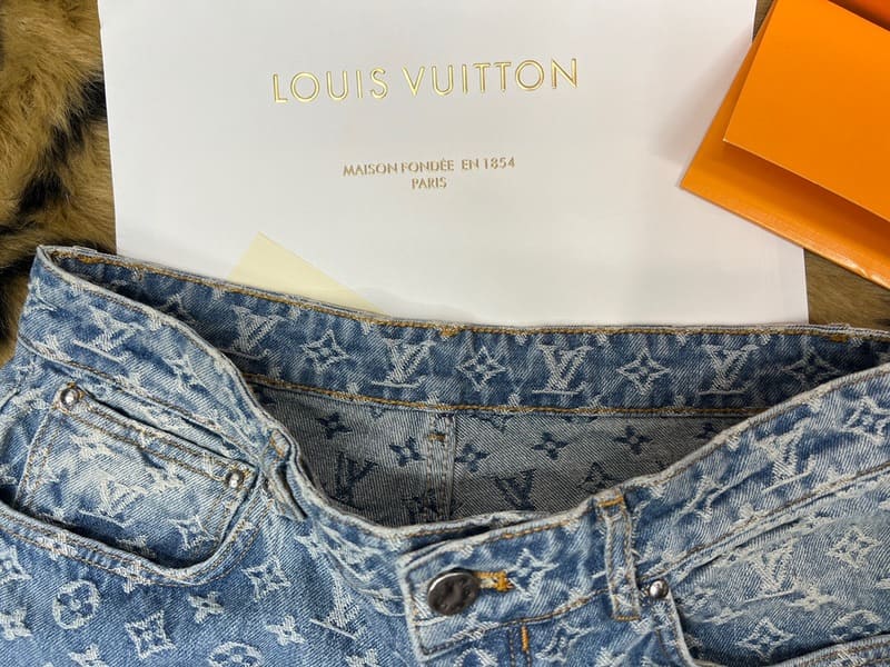 Calça Louis Vuitton Baggy Denim Pants "Indigo"