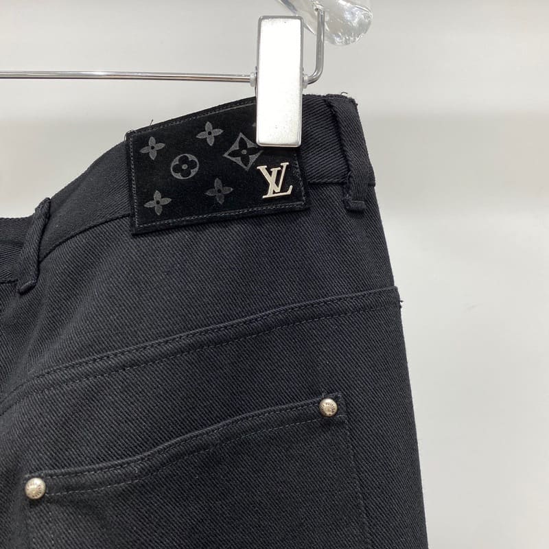 Calça Louis Vuitton Printed Denim