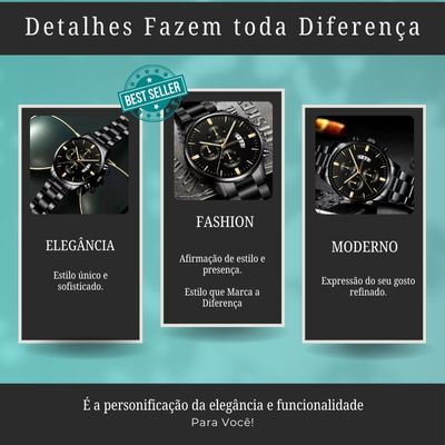 Relógio Masculino - Geneva Plus