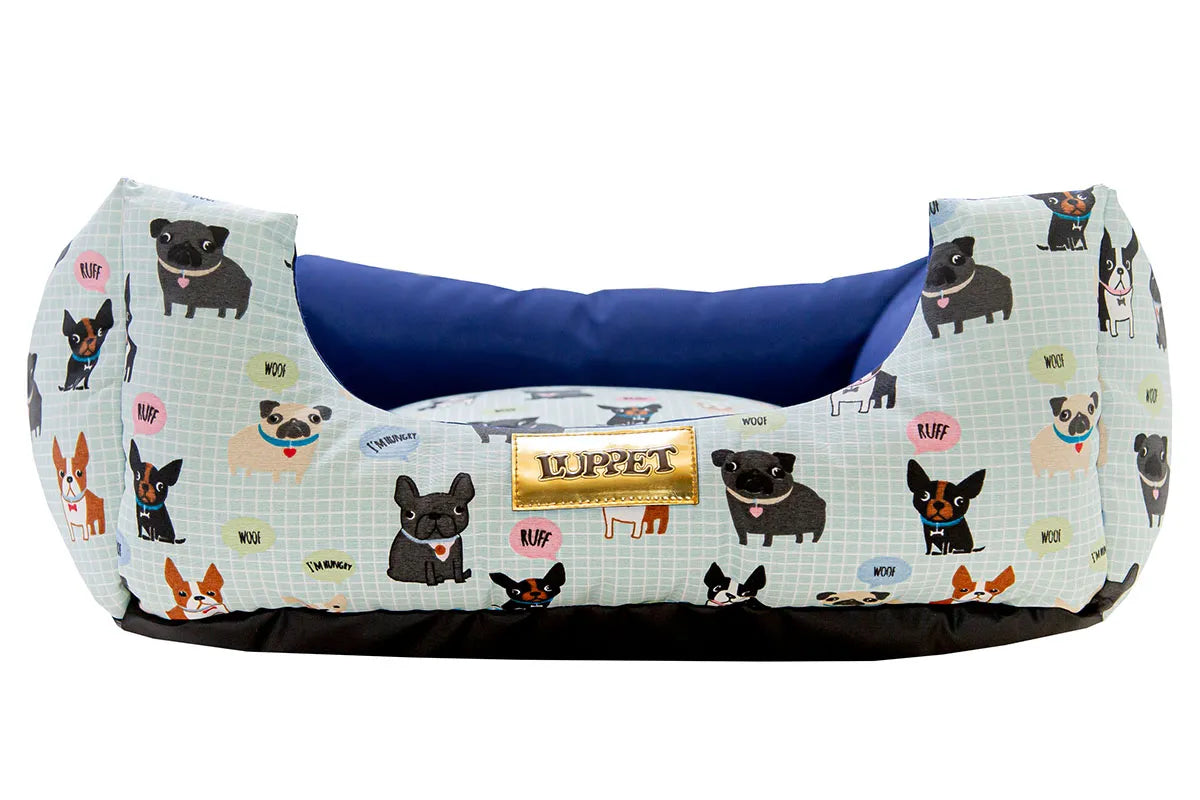 Cama para Cachorro Impermeável | Luppet Dog Blue™