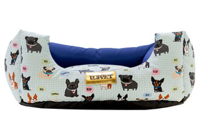 Cama para Cachorro Impermeável | Luppet Dog Blue™