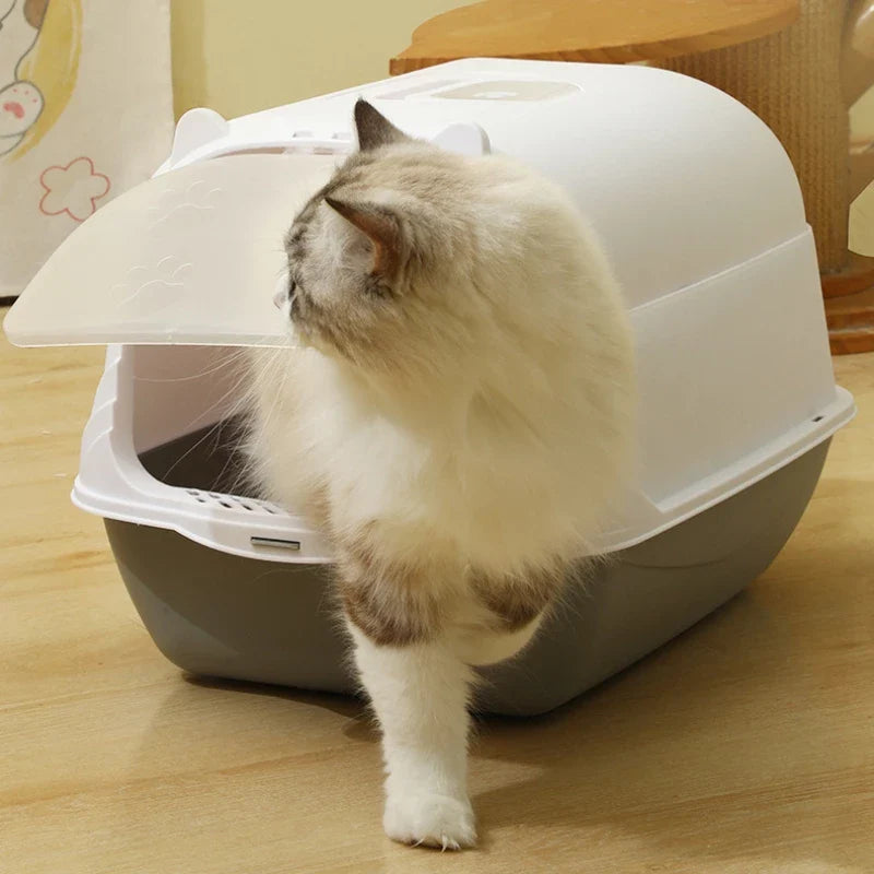 Caixa de Areia para Gatos estilo Toca | Caixa de Areia Furba™
