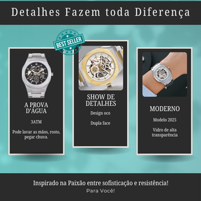Relogio TT Royal Silver