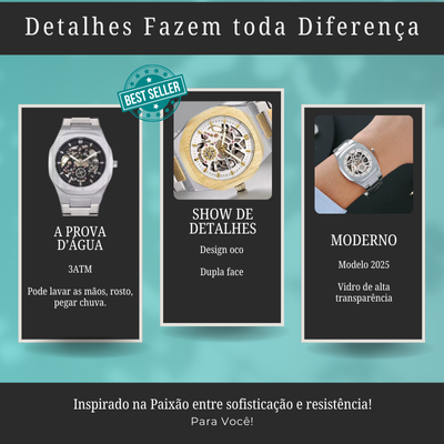 Relogio TT Royal Silver