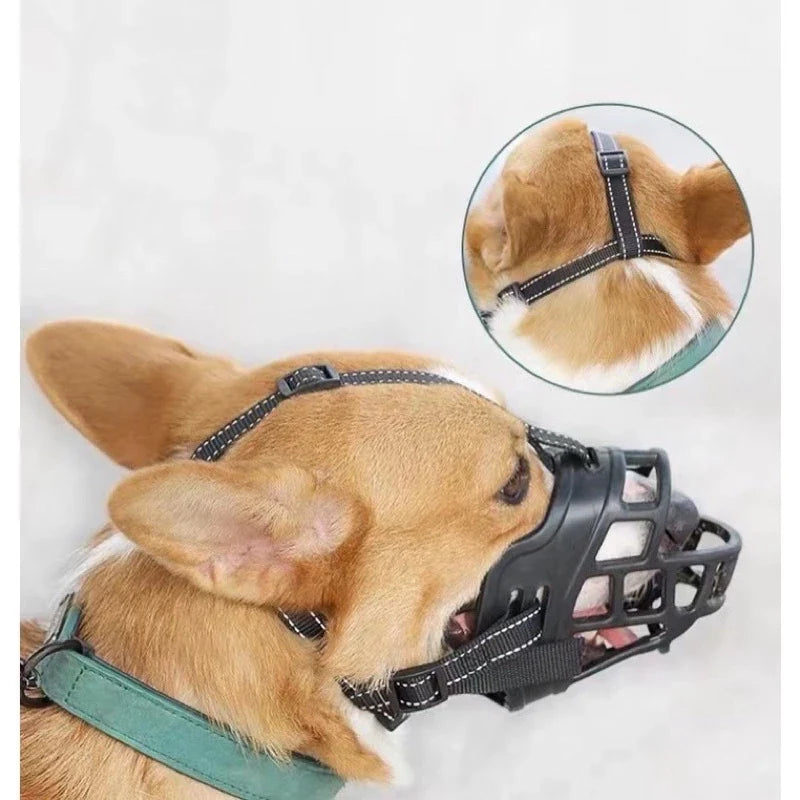 Focinheira para Cachorro Extra Confortável e Resistente | Focinheira Silicon™