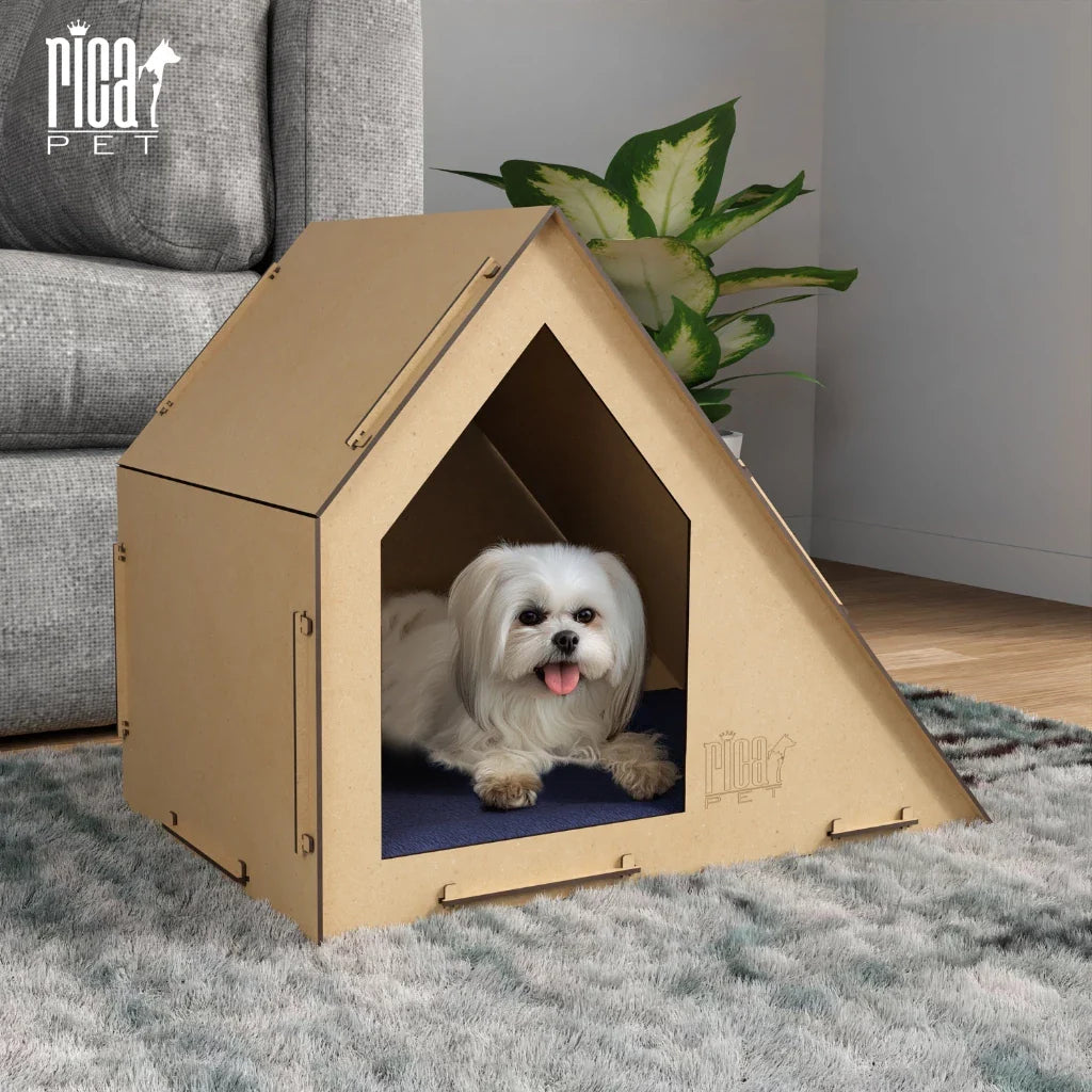 Toca pet com Rampa para Gato e Cachorro | Toca Rica Luxo