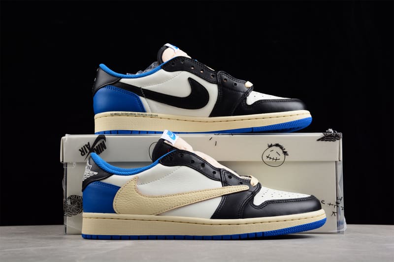 Jordan 1 Low Travis Scott Fragment Design