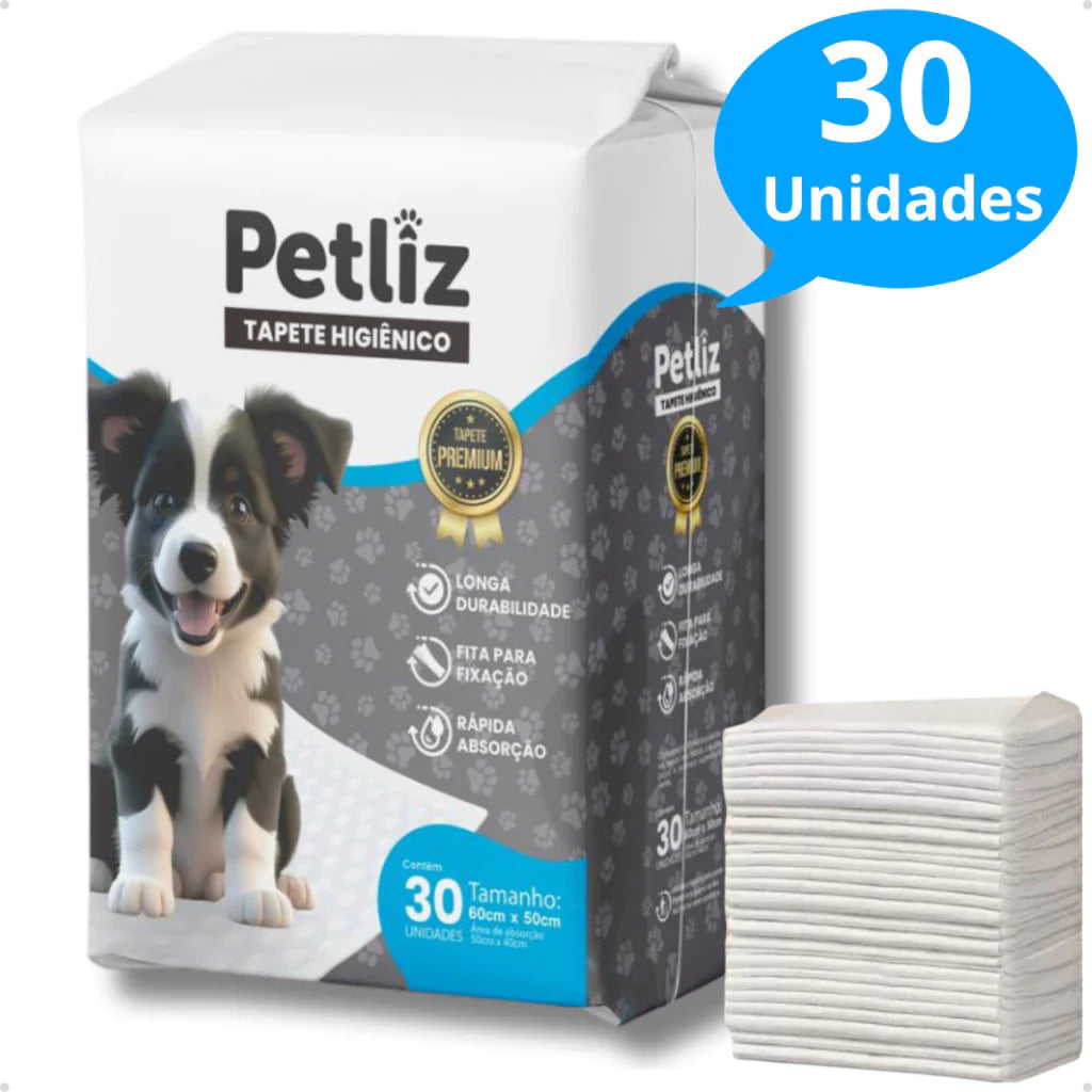 Tapete Higiênico Descartável para Cachorro | Tapete Higiênico Petliz