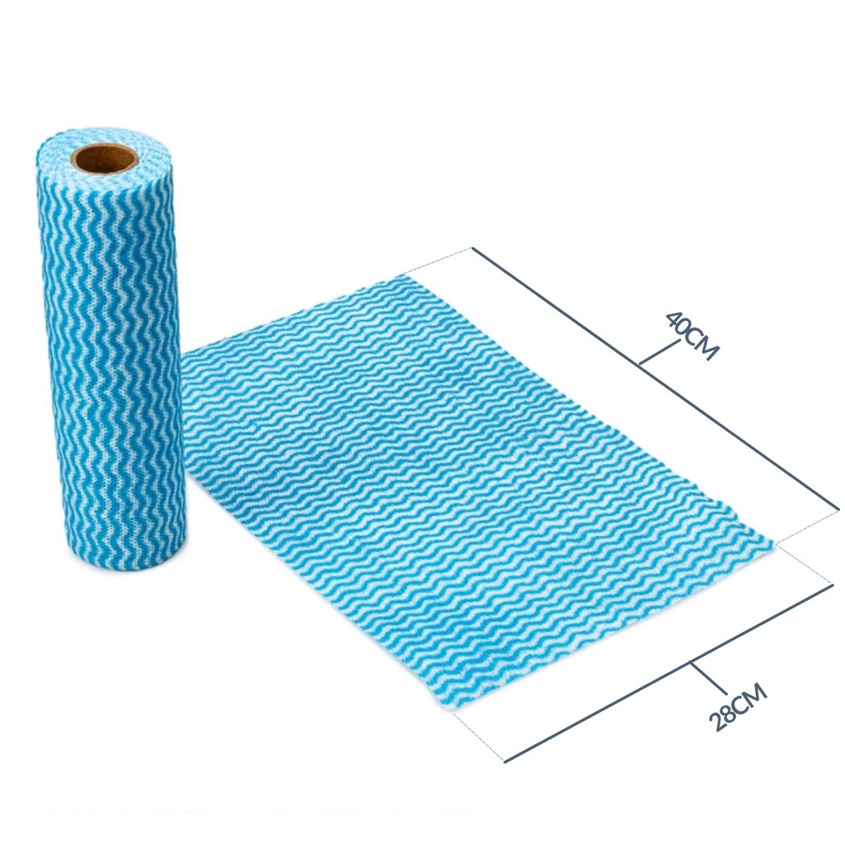 Pano Life Clean Azul 50Un 28X40CM com 15%PrimeiraCompra+Frete Grátis