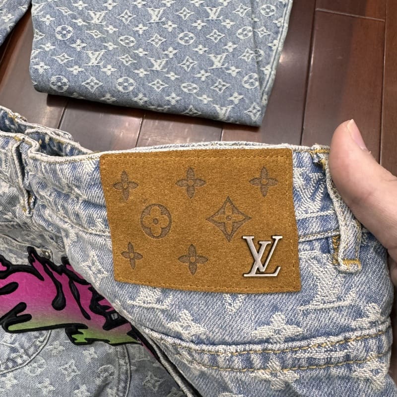 Calça Louis Vuitton Baggy Denim Pants "Indigo"