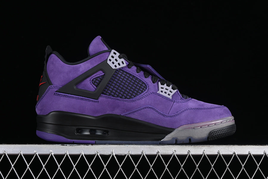 Air Jordan 4 x Travis Scott Purple Suede