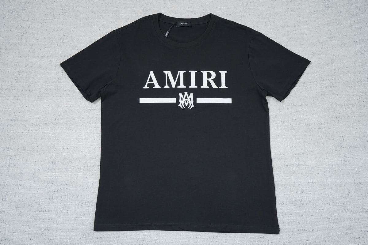 Camiseta Amiri Bar Logo Black