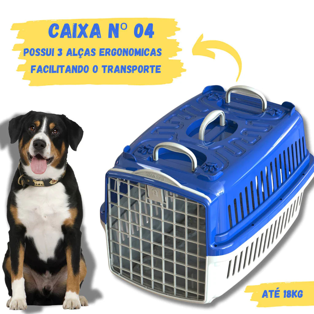 Caixa de Transporte para Cachorro e Gato | Caixa MMAPet™