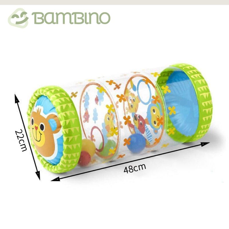 Chocalho Rolo Inflável para Bebês Bambino