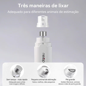 Kit Alicate e Lixa de Unhas Pet automática para Cães e Gatos | NailPetPro™