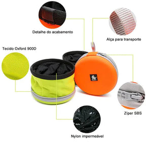 Tigela Portátil Truelove® 2-Way | para Cachorro