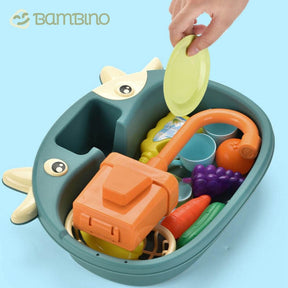 Pia de Brinquedo Infantil Bambino - Saí Água de Verdade