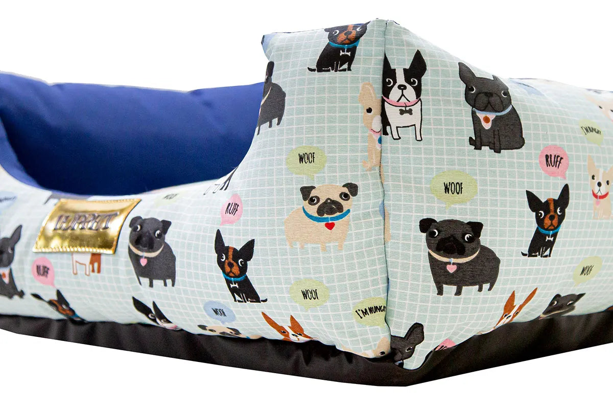 Cama para Cachorro Impermeável | Luppet Dog Blue™