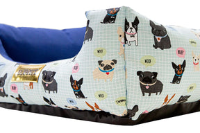 Cama para Cachorro Impermeável | Luppet Dog Blue™