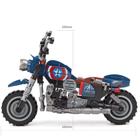 Moto Capitão América Avengers - Marvel | 241PCS