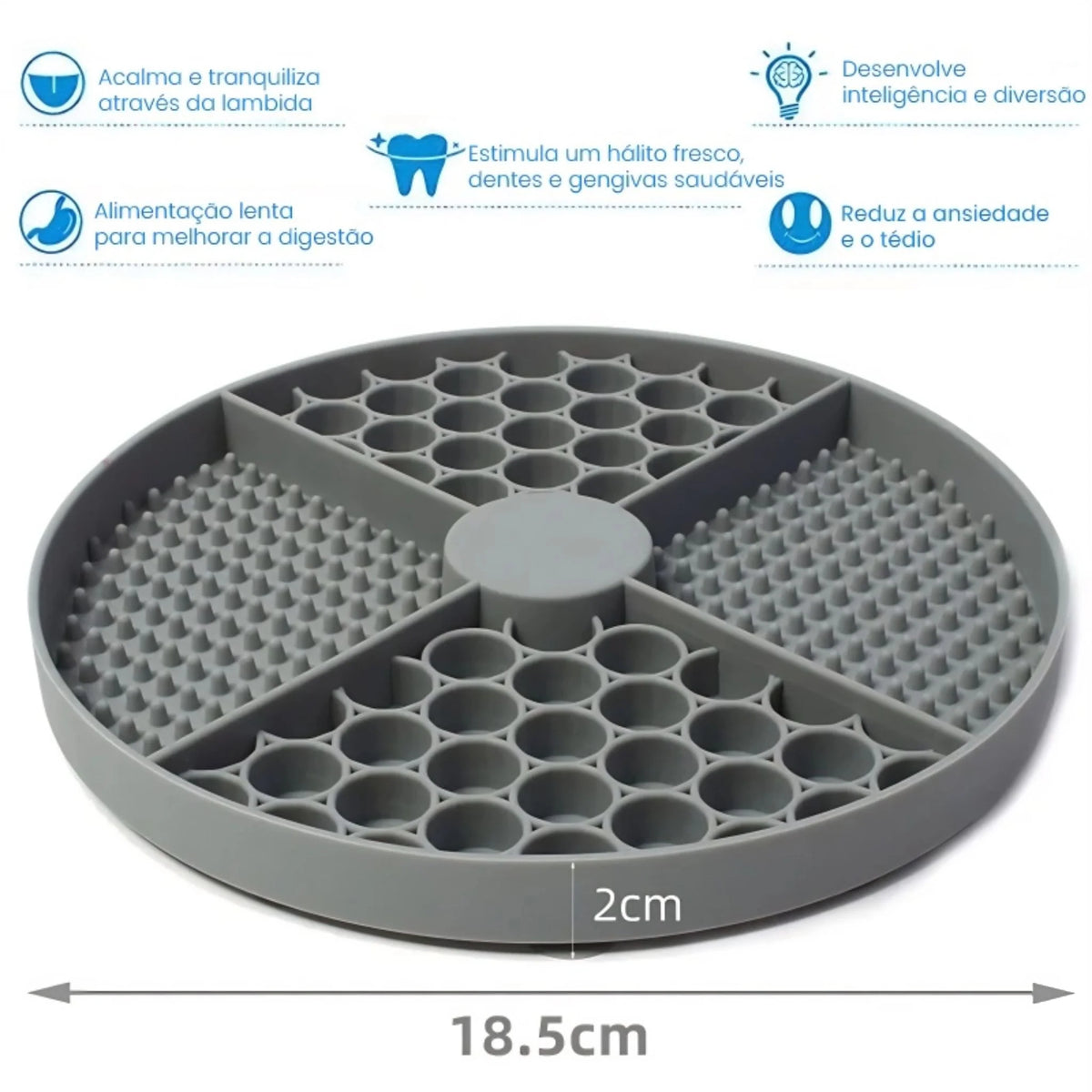 Tapete Lambedor Lick™ | Anti ansiedade e Lambedura