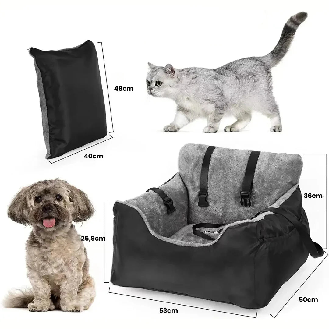 Assento Cadeirinha para Cachorro e Gato  para viagem | SafePet™